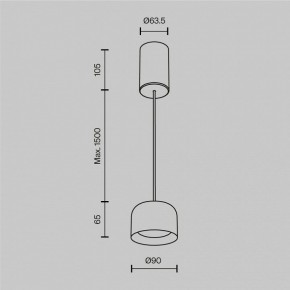Подвесной светильник Maytoni Comfy P113-L12-3K-BS в Карталах - kartaly.ok-mebel.com | фото 4