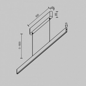 Подвесной светильник Maytoni Ephoria P109PL-36W2.7-6K-BS в Карталах - kartaly.ok-mebel.com | фото 2