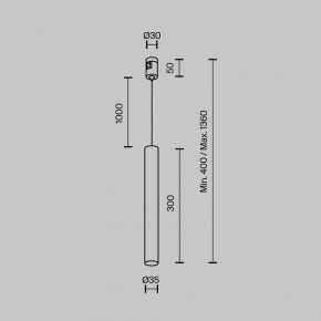 Подвесной светильник Maytoni Focus Led TR155-1-5W3K-BS в Карталах - kartaly.ok-mebel.com | фото 4