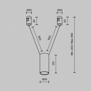 Подвесной светильник Maytoni Focus Led TR157-1-12W3K-B в Карталах - kartaly.ok-mebel.com | фото 5