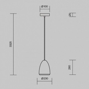 Подвесной светильник Maytoni Pilastro MOD430PL-01CM в Карталах - kartaly.ok-mebel.com | фото 5