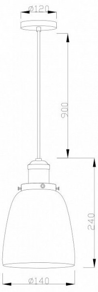 Подвесной светильник Moderli Single V11517-1P в Карталах - kartaly.ok-mebel.com | фото 7