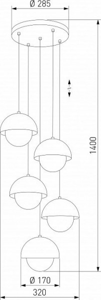 Подвесной светильник TK Lighting Bono 10214 Bono в Карталах - kartaly.ok-mebel.com | фото 4