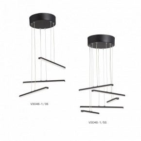 Подвесной светильник Vitaluce V3046 V3046-1/5S в Карталах - kartaly.ok-mebel.com | фото 3