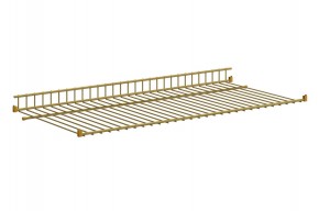 Полка сотовая L695 (золото) в Карталах - kartaly.ok-mebel.com | фото