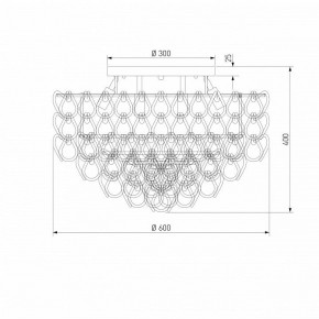 Потолочная люстра Bogate"s Cappio 380/8 Smart в Карталах - kartaly.ok-mebel.com | фото 3