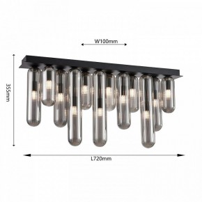 Потолочная люстра Favourite Stalactit 4454-12P в Карталах - kartaly.ok-mebel.com | фото 3