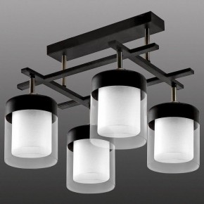 Потолочная люстра Imex MD.06593 MD.06593-4-S-BK+AB в Карталах - kartaly.ok-mebel.com | фото