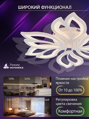 Потолочная люстра Natali Kovaltseva FORTUNA LED LAMPS 81107/6C в Карталах - kartaly.ok-mebel.com | фото 6