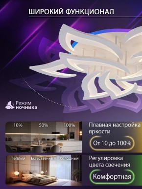 Потолочная люстра Natali Kovaltseva OLIMP LED LAMPS 81435 в Карталах - kartaly.ok-mebel.com | фото 6