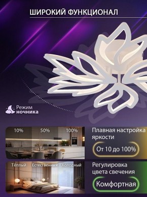 Потолочная люстра Natali Kovaltseva RIF LED LAMPS 81118/5C в Карталах - kartaly.ok-mebel.com | фото 6