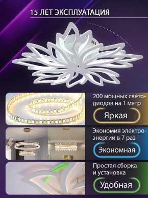 Потолочная люстра Natali Kovaltseva RIF LED LAMPS 81118/6C в Карталах - kartaly.ok-mebel.com | фото 5
