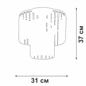 Потолочная люстра Vitaluce V5155 V5155-1/4PL в Карталах - kartaly.ok-mebel.com | фото 4