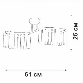 Потолочная люстра Vitaluce V5884 V5884-0/4PL в Карталах - kartaly.ok-mebel.com | фото 4