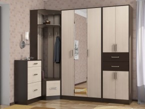 Прихожая ДИАНА-4 сек №10 (Венге/Дуб молочный) в Карталах - kartaly.ok-mebel.com | фото 3