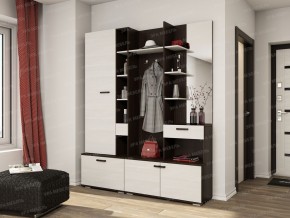 Прихожая Инес ШК770 + ВЗ1000 венге/лоредо в Карталах - kartaly.ok-mebel.com | фото 2