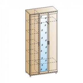 Прихожая Мелисса композиция 2 (Гикори Джексон светлый) в Карталах - kartaly.ok-mebel.com | фото 2