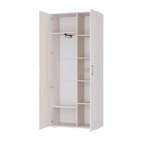 Шкаф 2-х створчатый Флоренция (ясень белый) в Карталах - kartaly.ok-mebel.com | фото 2