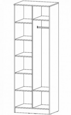 ГАММА Шкаф 2-х створчатый в Карталах - kartaly.ok-mebel.com | фото 2