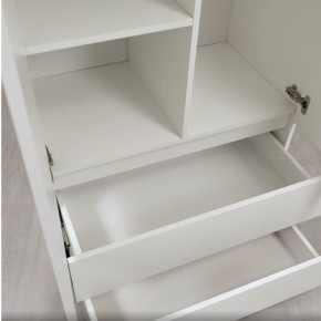 Шкаф 2-х створчатый Симпл ШК-03 (белый) в Карталах - kartaly.ok-mebel.com | фото 6