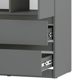 Шкаф 2-х створчатый Симпл ШК-03 (графит) в Карталах - kartaly.ok-mebel.com | фото 9