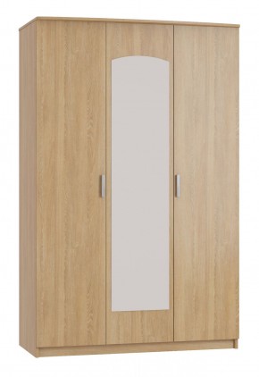 Шкаф 3-х дверный с зеркалом Шк210.1 МС Ирина в Карталах - kartaly.ok-mebel.com | фото