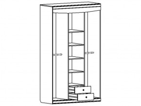 Шкаф 3-х дверный "Мария-Луиза 3" в Карталах - kartaly.ok-mebel.com | фото 6