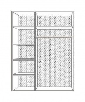 Шкаф 3-х дверный с зеркалами (01.143) Роза (беж) в Карталах - kartaly.ok-mebel.com | фото 2