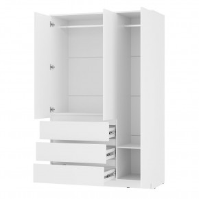 Шкаф 3-х створчатый Симпл ШК-08 (белый) в Карталах - kartaly.ok-mebel.com | фото 2