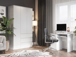 Шкаф 3-ств. с 3 ящиками "Бьянко" в Карталах - kartaly.ok-mebel.com | фото 4