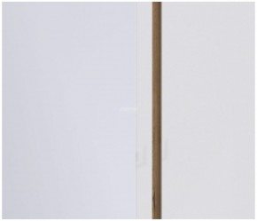 Шкаф 3х дверный с зеркалом Веста СБ-2258 (Дуб Бунратти/Белый глянец) в Карталах - kartaly.ok-mebel.com | фото 3