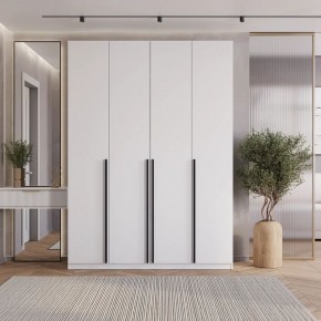 Шкаф 4-х створчатый Айрон ШК-13 (белый) в Карталах - kartaly.ok-mebel.com | фото