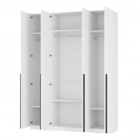 Шкаф 4-х створчатый Айрон ШК-13 (белый) в Карталах - kartaly.ok-mebel.com | фото 2