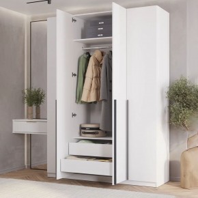 Шкаф 4-х створчатый Айрон ШК-13 (белый) в Карталах - kartaly.ok-mebel.com | фото 4