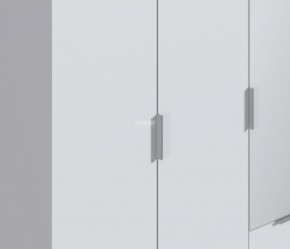 Шкаф 5-ти дверный Николь СБ-2594/1 (Белый) в Карталах - kartaly.ok-mebel.com | фото 5