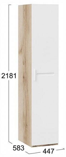 Шкаф для белья Фьюжн ТД-260.07.01 в Карталах - kartaly.ok-mebel.com | фото 4