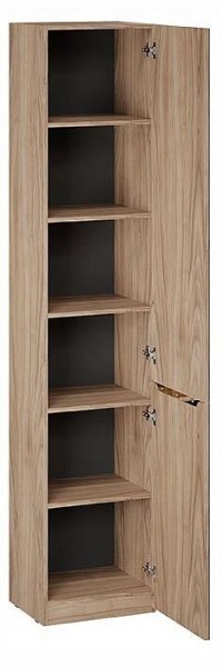 Шкаф для белья Глосс СМ-319.07.011 в Карталах - kartaly.ok-mebel.com | фото 3