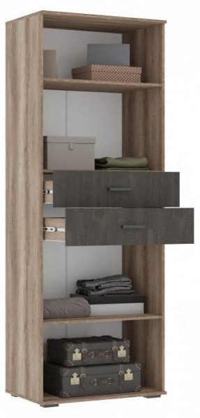 Шкаф для белья Паркинс в Карталах - kartaly.ok-mebel.com | фото 2