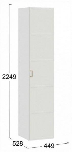 Шкаф для белья Стелла в Карталах - kartaly.ok-mebel.com | фото 4