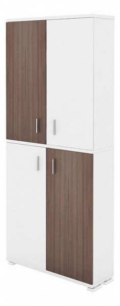 Шкаф книжный Домино ПУ-30-3 в Карталах - kartaly.ok-mebel.com | фото