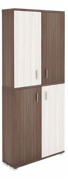 Шкаф книжный Домино ПУ-30-3 в Карталах - kartaly.ok-mebel.com | фото