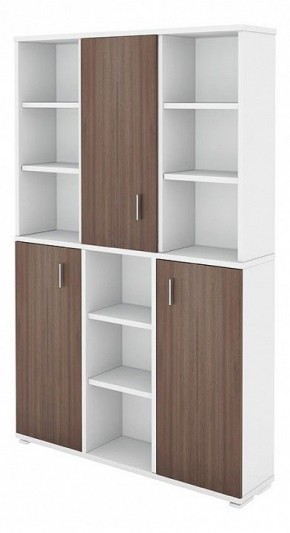 Шкаф книжный Домино ПУ-40-3 в Карталах - kartaly.ok-mebel.com | фото