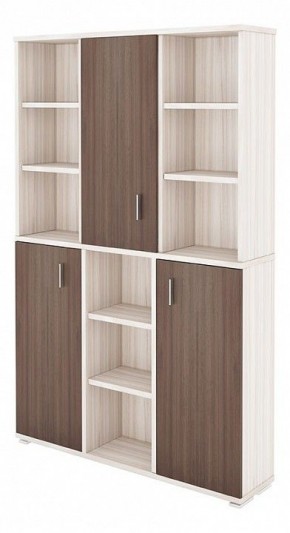 Шкаф книжный Домино ПУ-40-3 в Карталах - kartaly.ok-mebel.com | фото