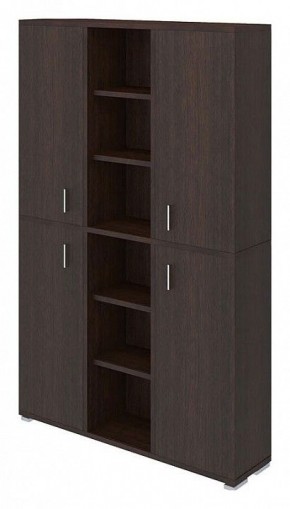 Шкаф книжный Домино ПУ-40-5 в Карталах - kartaly.ok-mebel.com | фото