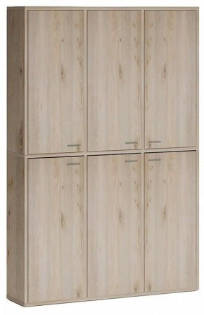 Шкаф книжный Домино СУ(ш3в2)+6ФГ в Карталах - kartaly.ok-mebel.com | фото