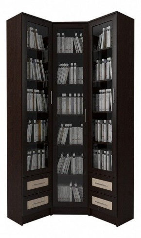 Шкаф книжный Мебелайн-38 в Карталах - kartaly.ok-mebel.com | фото