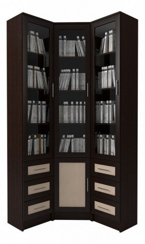 Шкаф книжный Мебелайн-54 в Карталах - kartaly.ok-mebel.com | фото