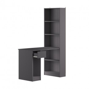 Шкаф комбинированный 10.01 Лайт (Темно - серый U2601) в Карталах - kartaly.ok-mebel.com | фото 2