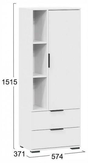 Шкаф комбинированный Агата в Карталах - kartaly.ok-mebel.com | фото 4