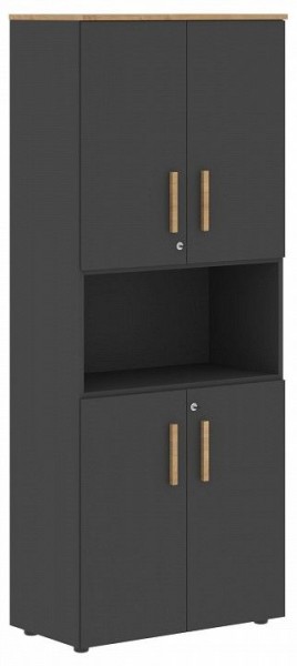 Шкаф комбинированный Forta FHC 80.4(Z) в Карталах - kartaly.ok-mebel.com | фото